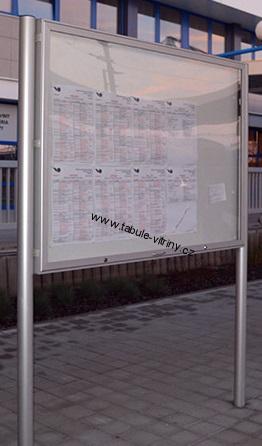 Jednostranné vitríny 