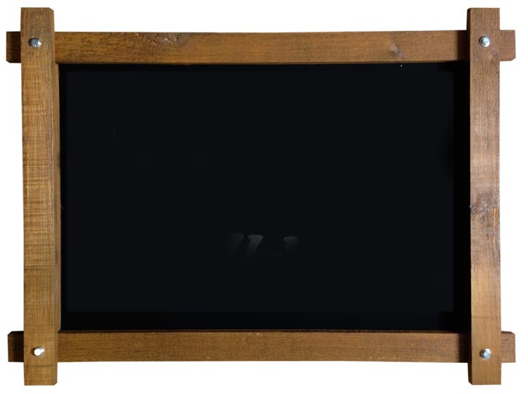křídová tabule Rustic rozměr A3 až A0