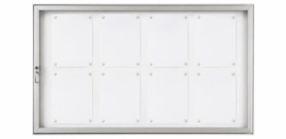 Vitrína H40 8 x A4 boční otvírání